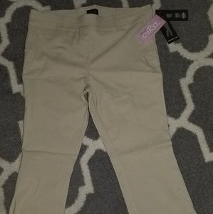 Rekucci Curvy Tan Pants